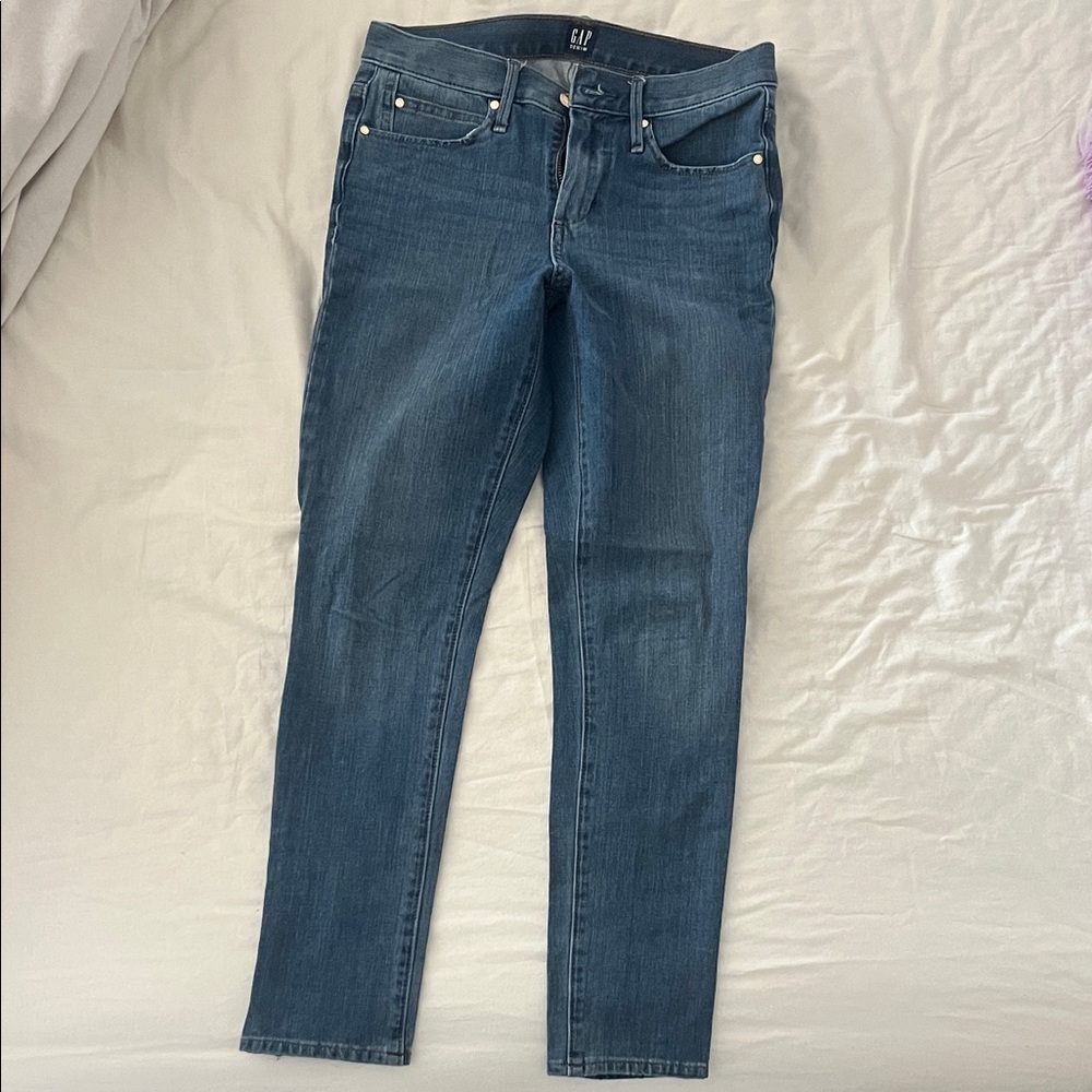 Gap Women's Blue Skinny Jeans